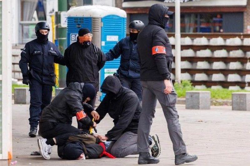 Protesta të përshkallëzuara edhe në Bruksel