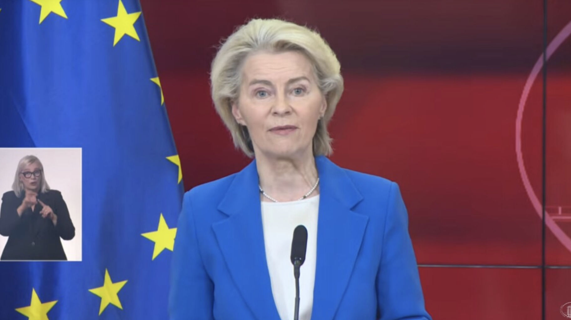 Von der Leyen  Maqedonia i përket BE‑së  do ta presim me identitetin dhe gjuhën maqedonase