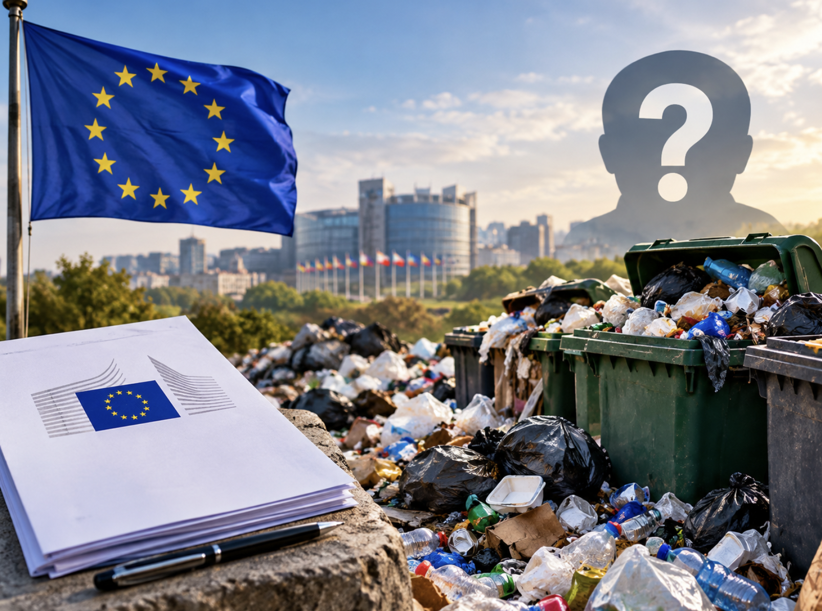 Editorial   Mbeturinat  një problem urgjent  BE ja këshillon  por zgjidhja ende mungon