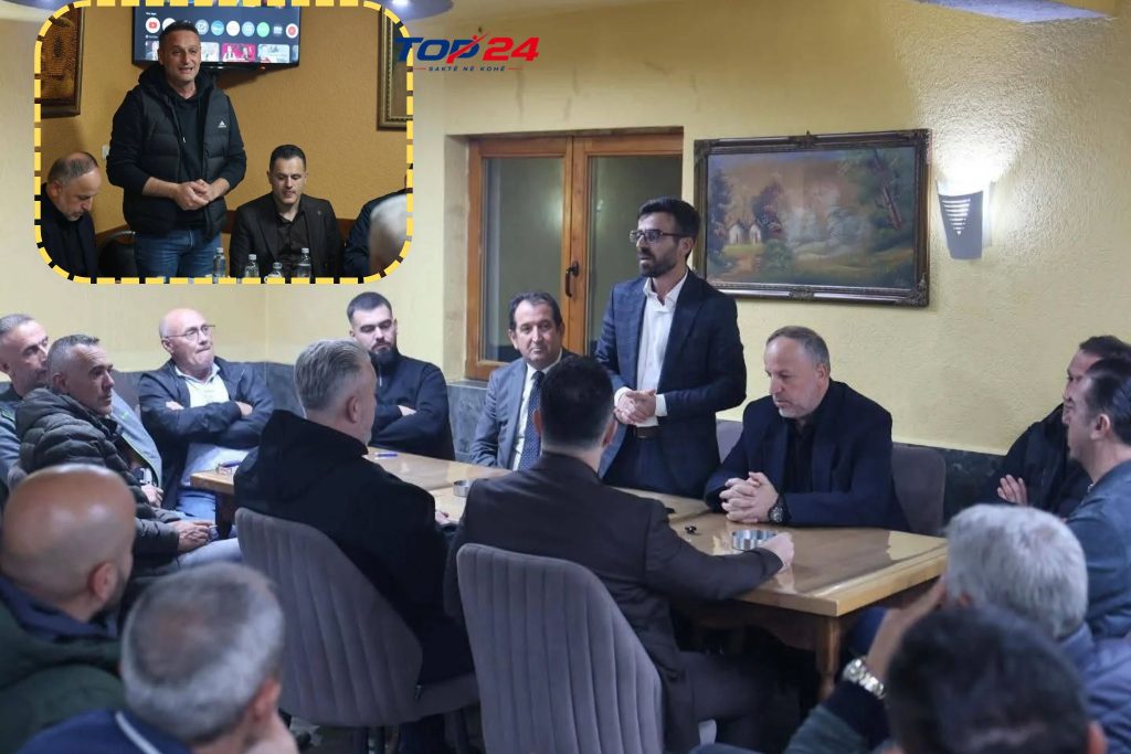 Jakup Huseini me përfaqësuesit e VLEN-it në Gurgunicë, prezantohet plani për menaxhimin e komunës