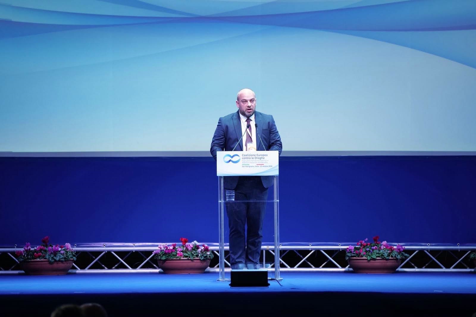Zëvendësdrejtori i BSP-së, Arben Jashari, mori pjesë në një takim ndërkombëtar të Koalicionit Evropian Kundër Drogës në Itali